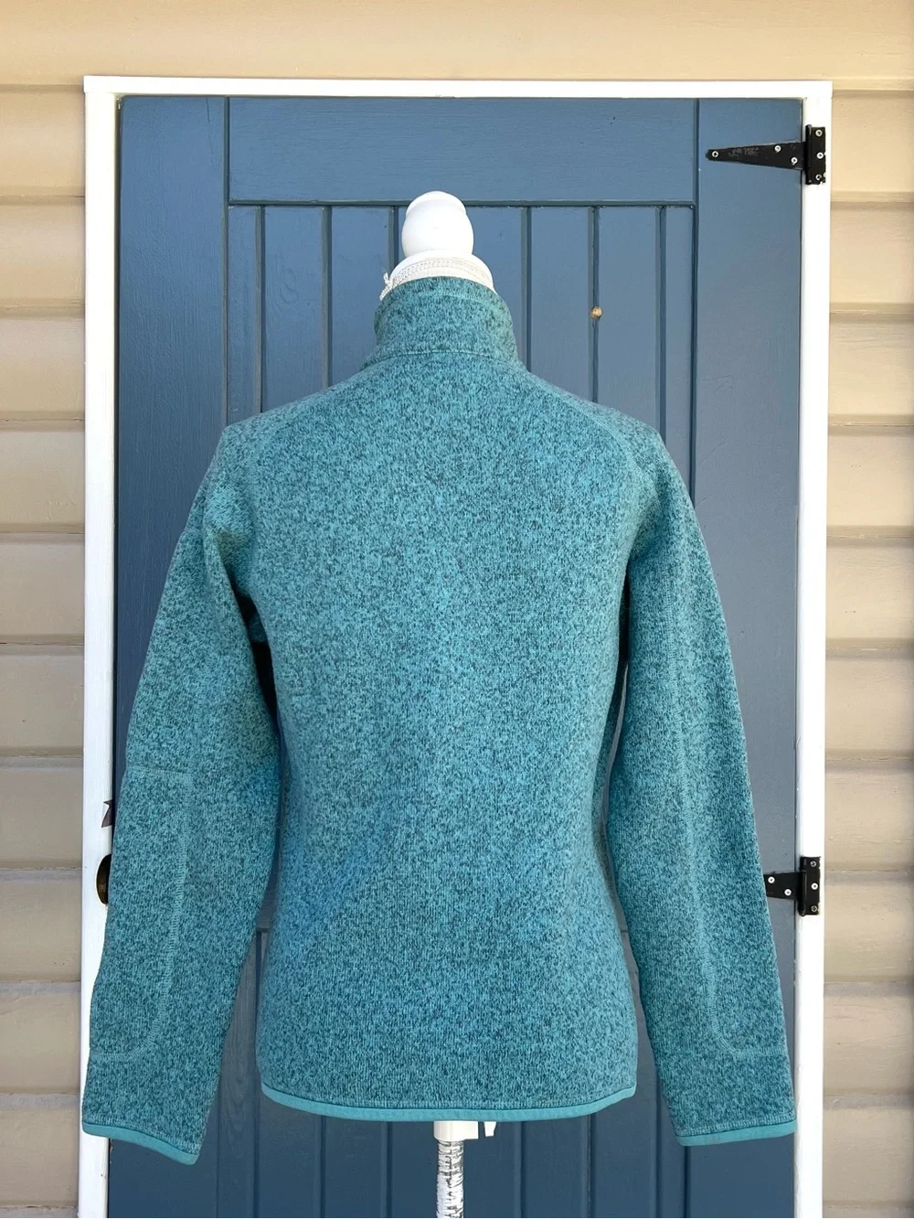 Patagonia Better Sweater Dark Speckled Teal Women’s Size Medium